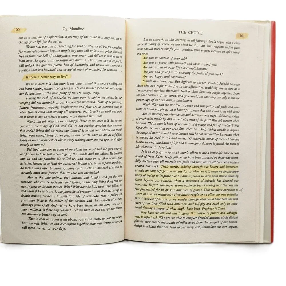 The Choice: A surprising new message of Hope by Og Mandino